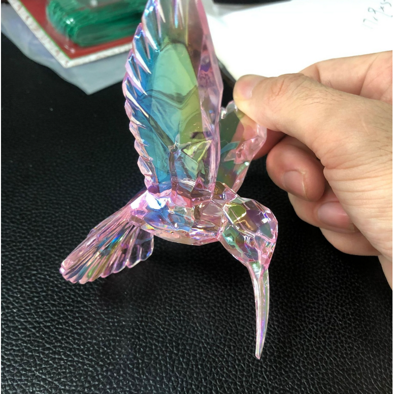 Hanging Ornaments Factory - OEM Acrylic Hummingbird Animal Figurines