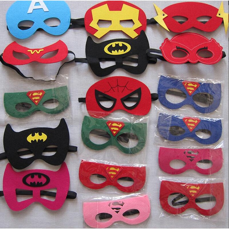 Superhero Masks Factory - OEM Felt Elastic Birthday Halloween Cosplay