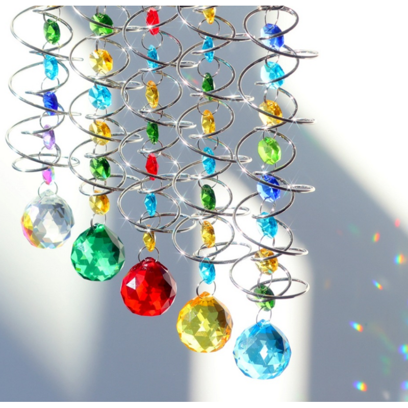 Wind Spinner Factory - OEM Gazing Ball Spiral Rainbow Maker Decor