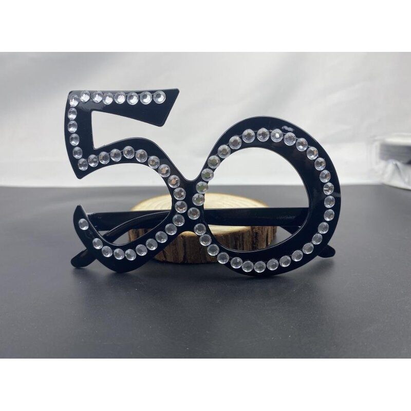 Birthday Glasses Factory - OEM Number Crystal Frame Party Favor Decoration