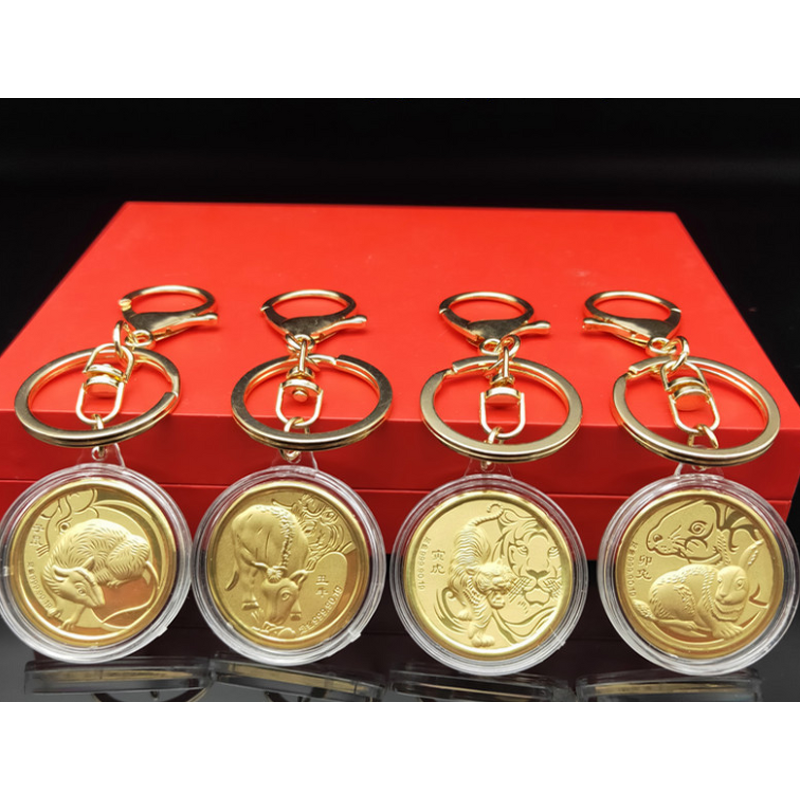 Keychain Factory - OEM Zodiac Snake Statue Animal Charm