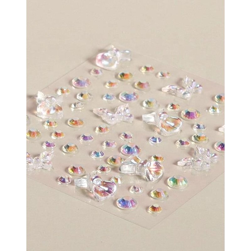 Rhinestone Stickers Factory - OEM Eye Body Face Gems Self Adhesive