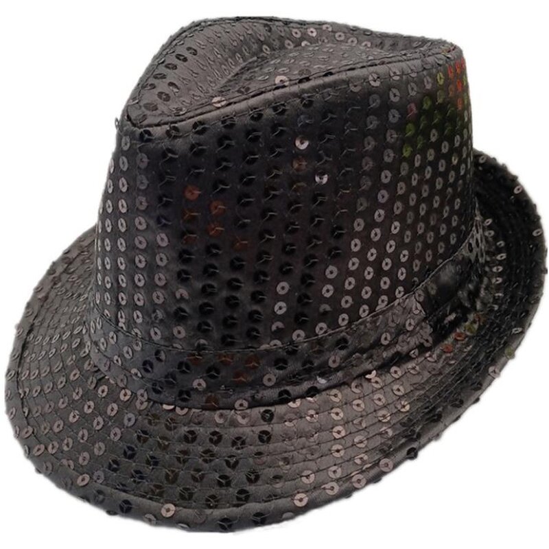 Jazz Hat Factory - OEM Sequins Retro Disco Dancing Western Cosplay