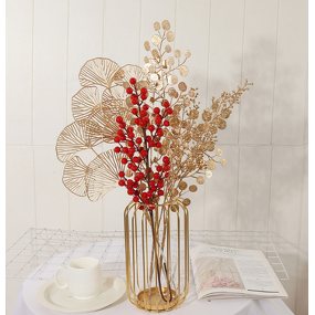 Artificial Golden Branch Factory - OEM DIY Home Party Bouquet Decoration
