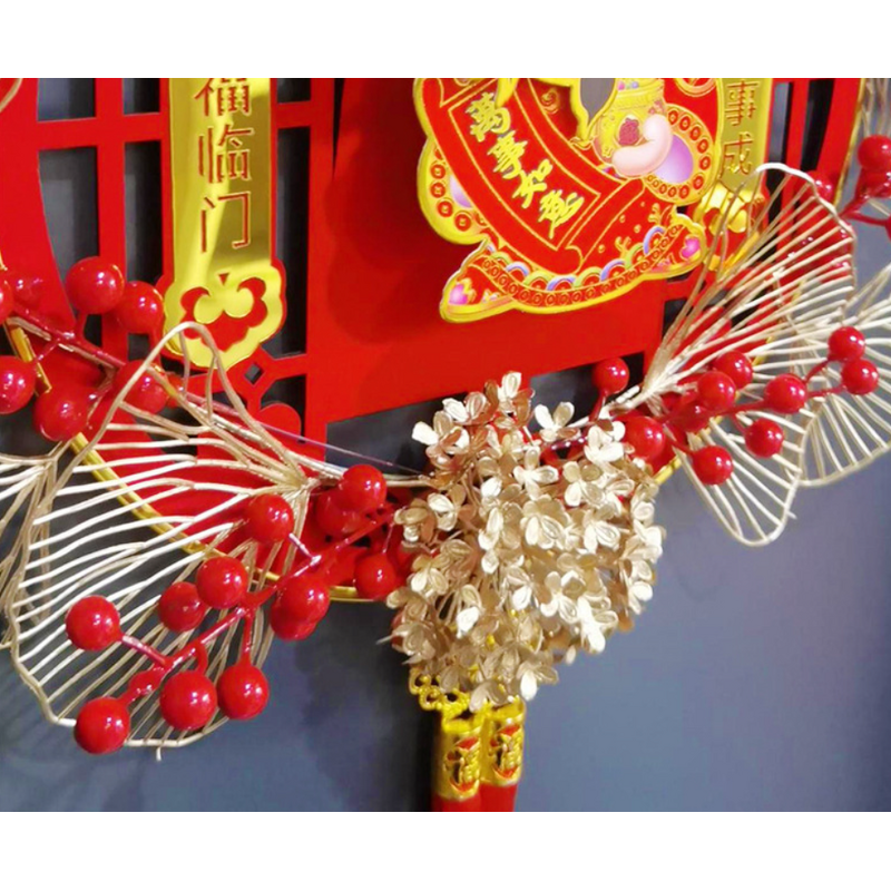 Wall Hanging Charm Factory - OEM Fu Character Tassel New Year Ornament