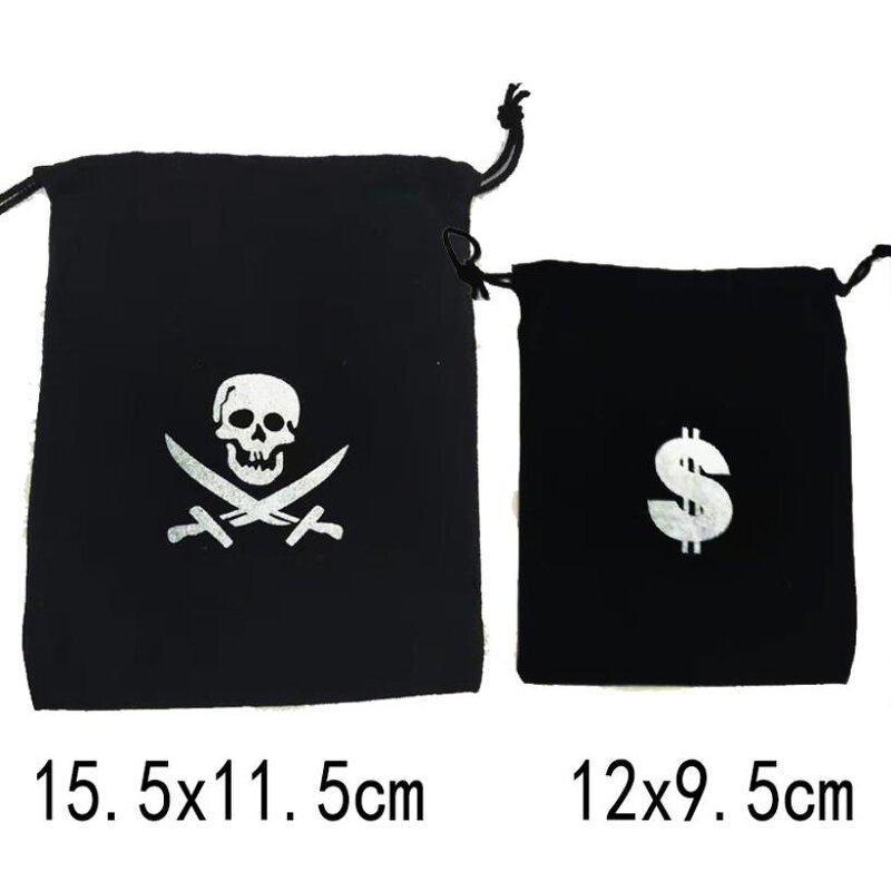 Pirate Bag Factory - OEM Drawstring Velvet Pouch for Jewels Coins