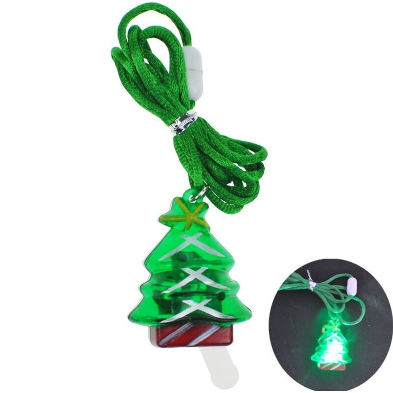 Christmas Necklaces Factory - OEM Light-Up Bulb Festive Holiday Pendant