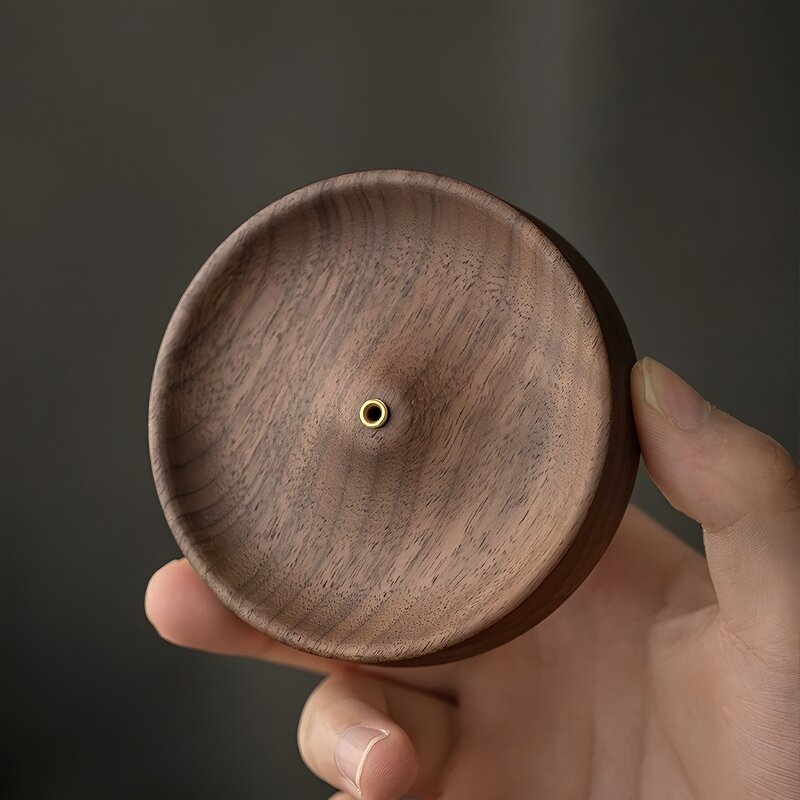 Incense Holder Factory - OEM Wooden Base Plate Ash Catcher Burner