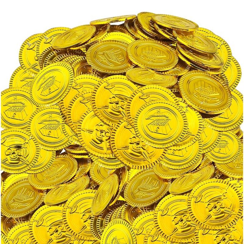 Pirate Coins Factory - Bulk Gems Jewels Party Decorations Halloween Hunt