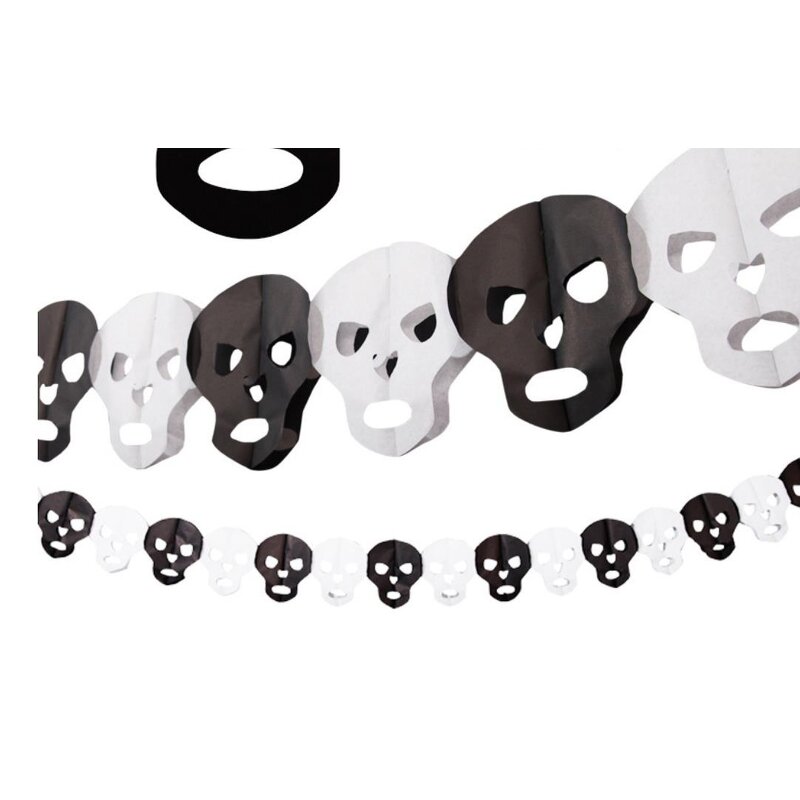 Halloween Garland Factory - OEM Big Paper Banner Strings Hanging Decor