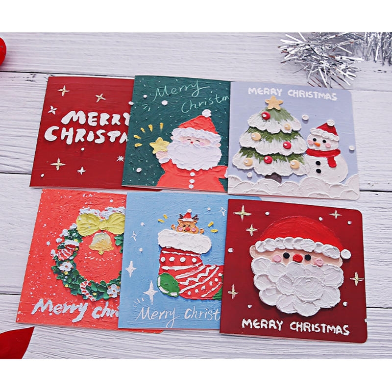 Christmas Cards Factory - OEM Merry Xmas Greeting Cards with Envelope