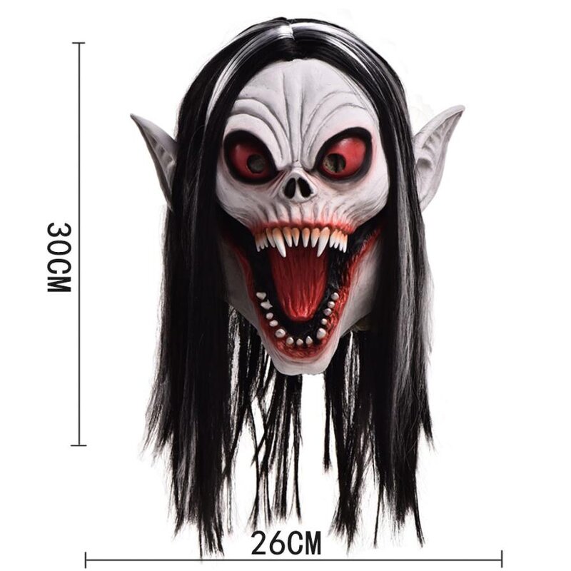 Zombie Mask Factory - OEM Scary Vampire Walking Monster Latex Full Head