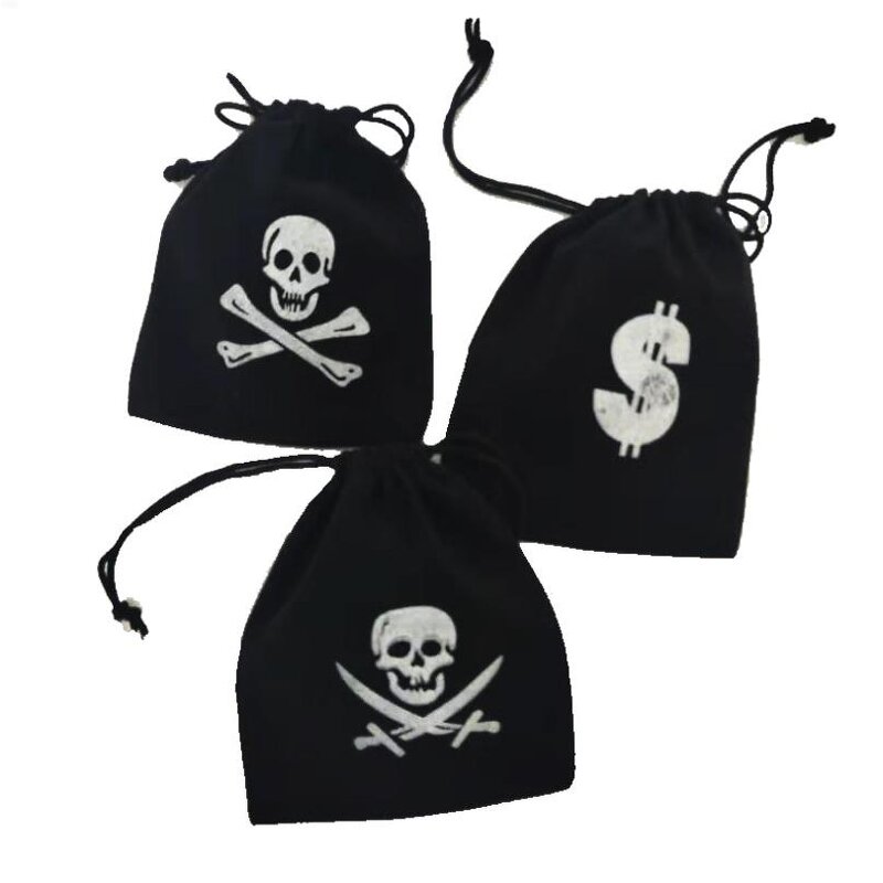 Pirate Bag Factory - OEM Drawstring Velvet Pouch for Jewels Coins