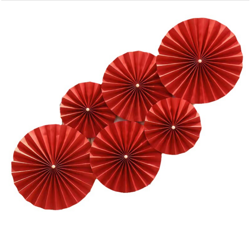 Paper Fan Flowers Factory - Bulk Wedding Birthday New Year Wall Decor