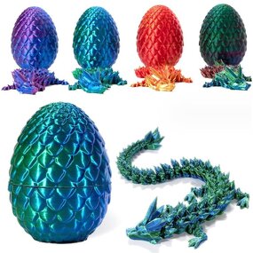 Dragon Egg Suit Factory - OEM 3D Printed Birthday Party Gift Ornaments