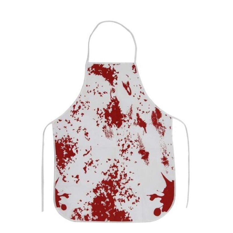 Halloween Apron Factory - OEM Bloody Horror Chef Splattered Printed Bibs