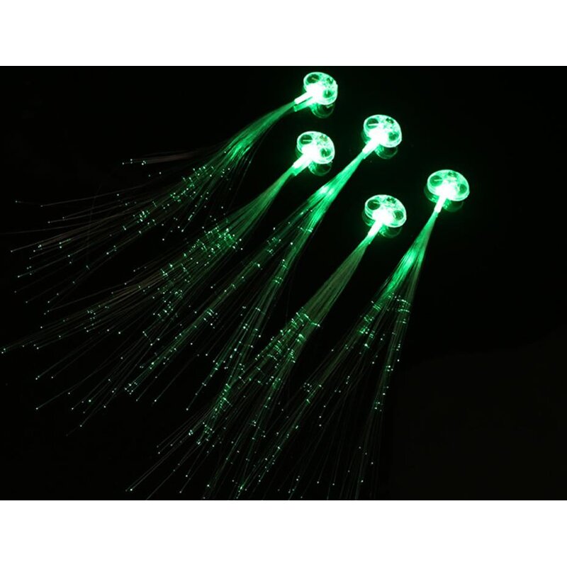 Led Hair Braids Factory - OEM Flashing Fiber Optic Rave Party Favors
