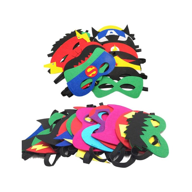 Superhero Masks Factory - OEM Felt Elastic Birthday Halloween Cosplay