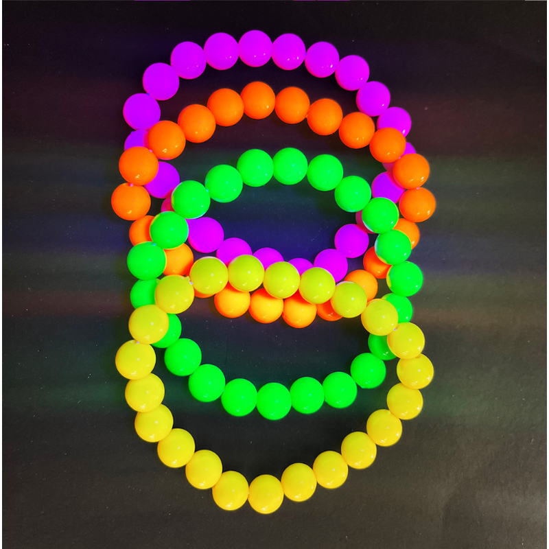 Neon Jewelry Factory - OEM Beaded Bracelets Necklaces 80s Party Costume