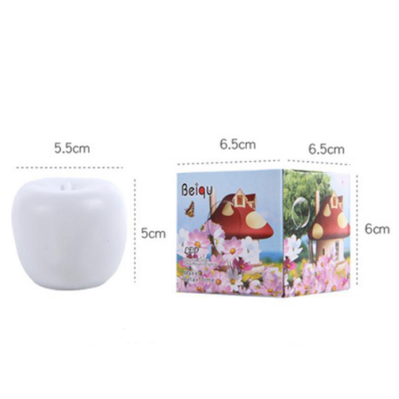 Christmas Ornaments Factory - OEM Led Color Changing Tea Light Apple