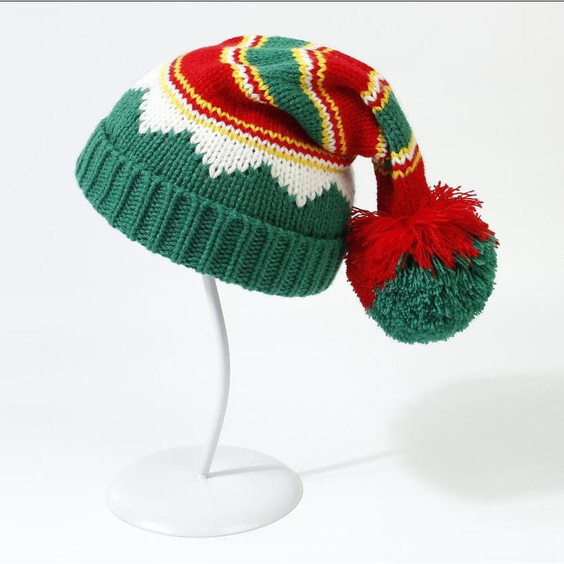 Winter Hat Factory - OEM Santa Beanies Pompoms Earflap Xmas Present