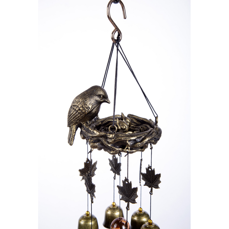 Wind Chime Factory - OEM Metal Bird Nest Bell Mother Love Gift