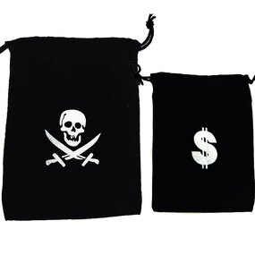 Pirate Bag Factory - OEM Drawstring Velvet Pouch for Jewels Coins