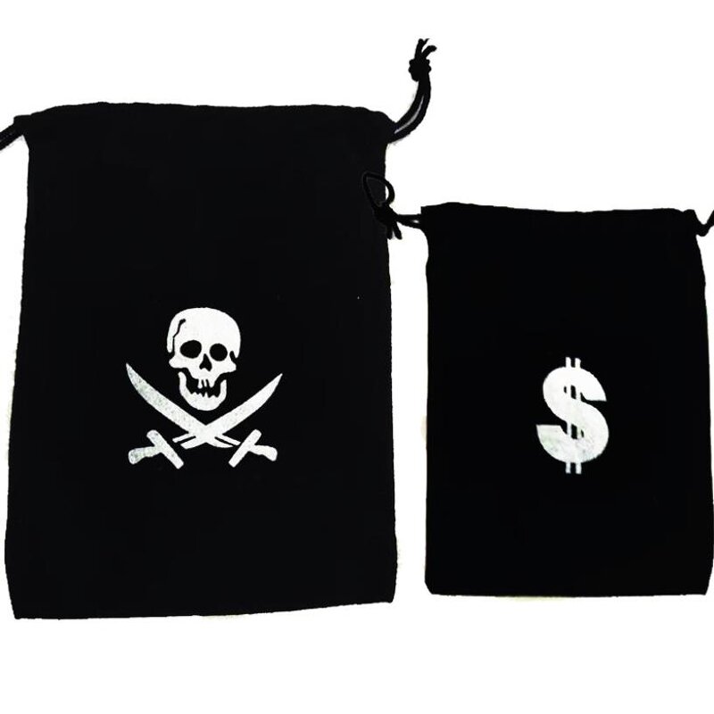 Pirate Bag Factory - OEM Drawstring Velvet Pouch for Jewels Coins