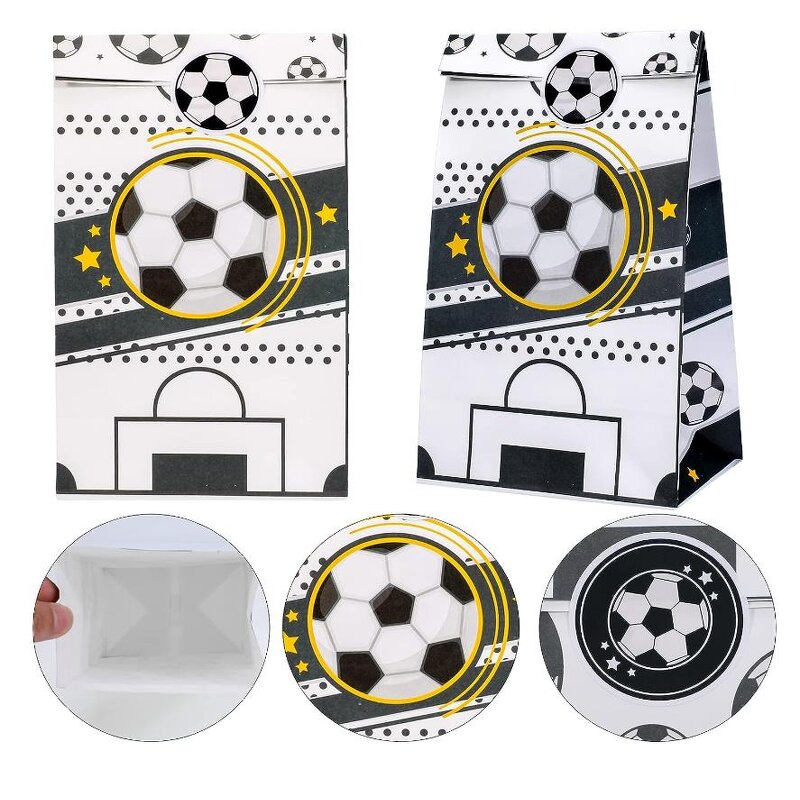 Soccer Party Bags Factory - OEM Football Theme Birthday Baby Shower
