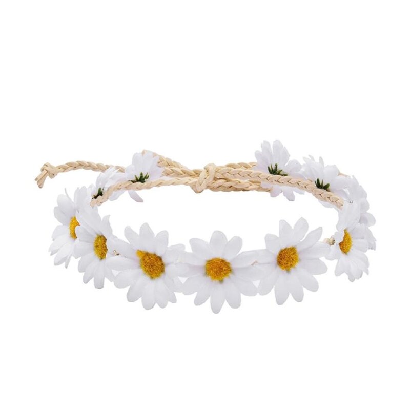 Sunflower Headband Factory - OEM Daisy Crown Adjustable Hair Wreath