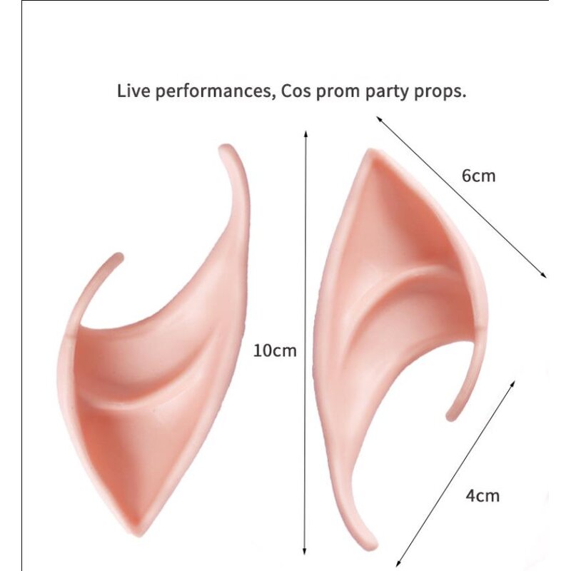 Elf Ears Factory - OEM Cosplay Fairy Pixie Soft Pointed Tips Latex