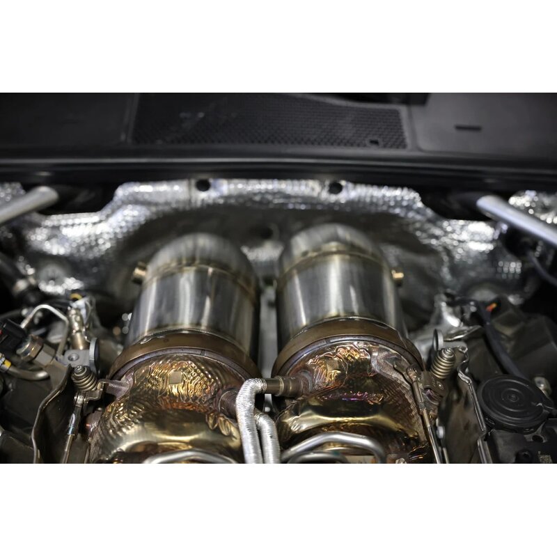 Downpipe Exhaust Manufacturer - OEM/ODM for Audi RS6 RS7 C8 S8 4.0T