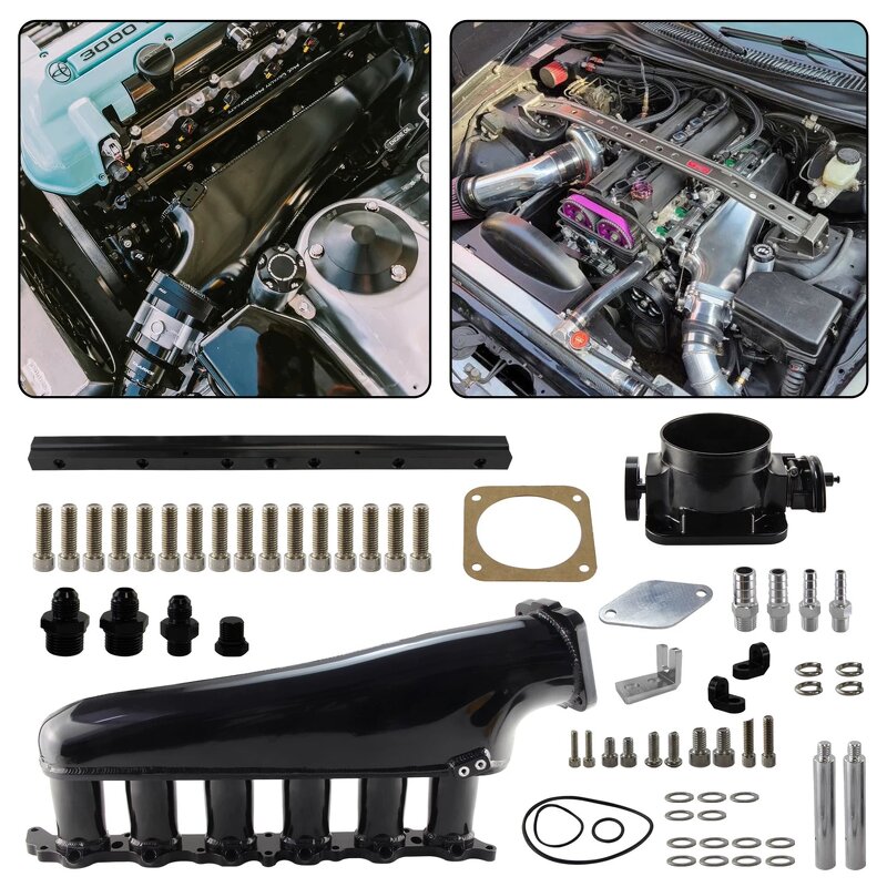 Billet Intake Manifold Supplier - OEM/ODM for 2JZ GE with Throttle Body Fuel Rail