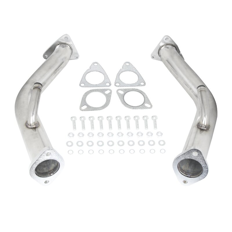 Exhaust Downpipe Factory - Wholesale Custom Polished for Nissan 370z Infiniti G37