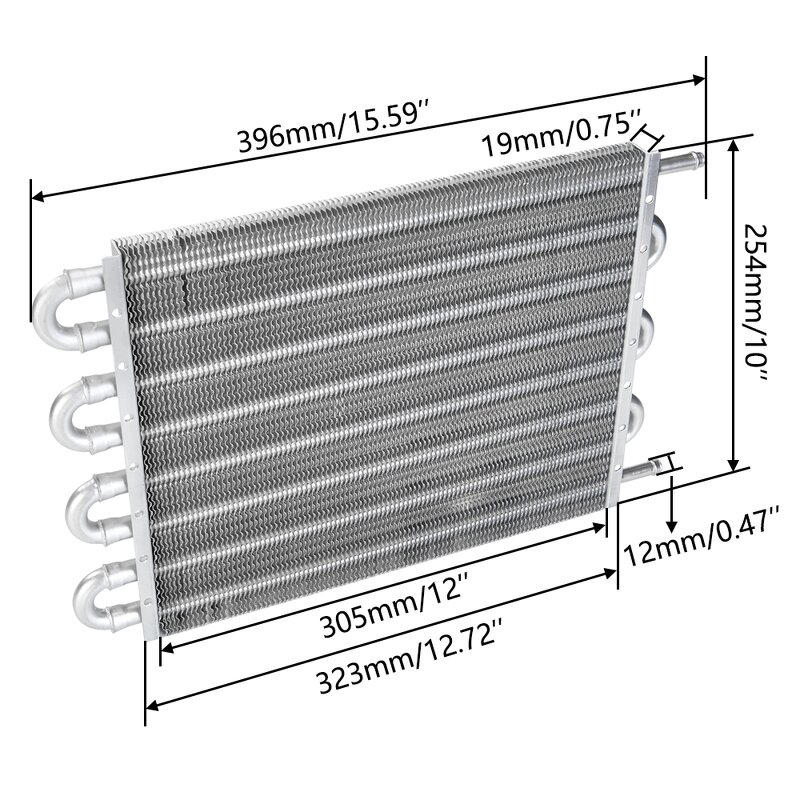 Oil Cooler Kit Manufacturer - OEM/ODM Universal 8 Row Engine Transmission Radiator