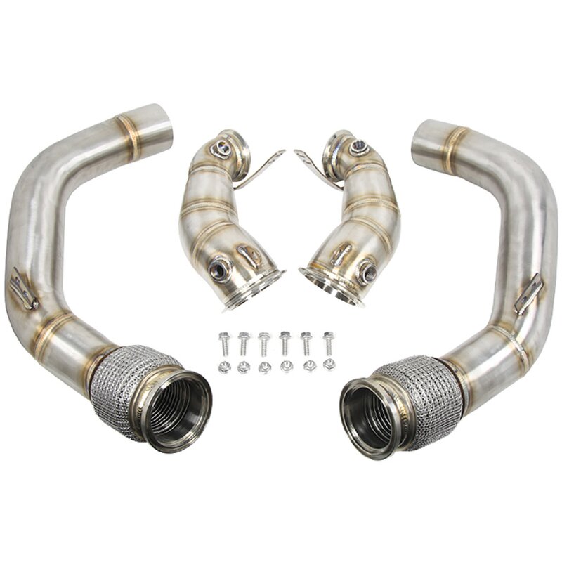 Downpipe Exhaust System Manufacturer - OEM/ODM for BMW F90 M5 S63 4.4T