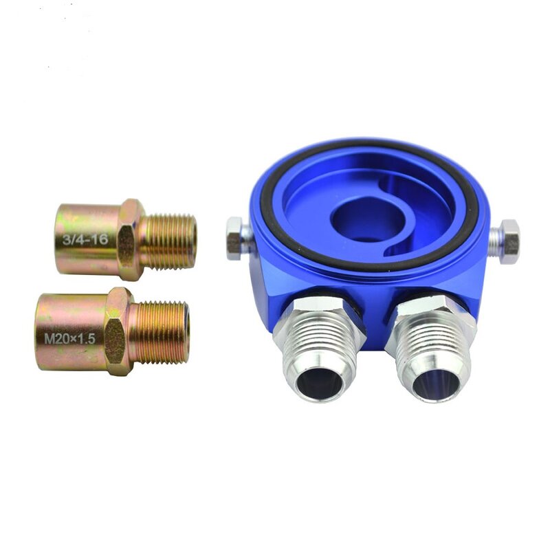 Oil Cooler Kit Manufacturer - OEM/ODM British Type 13 Row Core with Adapter