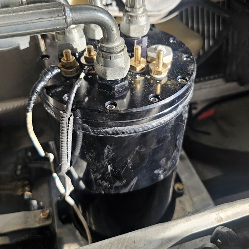 Fuel Surge Tank Supplier - OEM/ODM 2.8L Aluminum Twin 40mm Pumps 8AN Ports