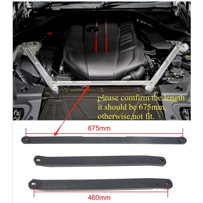 Strut Tower Bar Supplier - OEM/ODM for Toyota GR Supra A90 A91 Black Silver