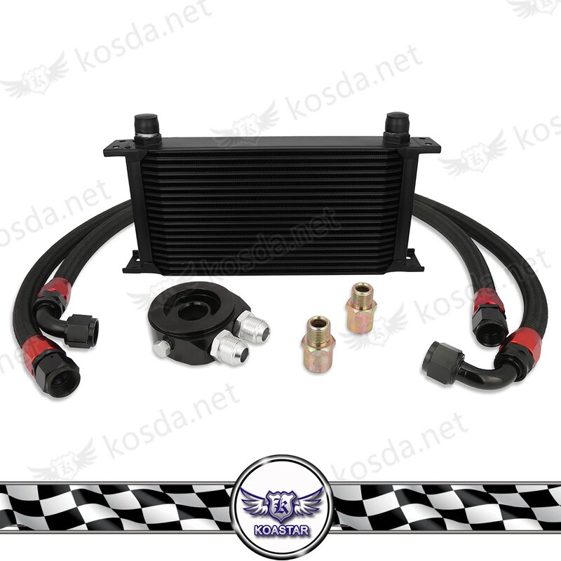 Oil Cooler Manufacturer - OEM/ODM Universal 10AN Plate Type with Filter Plate