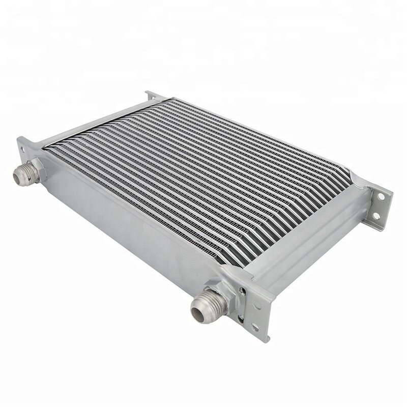 Oil Cooler Manufacturer - OEM/ODM Universal 10AN Plate Type with Filter Plate