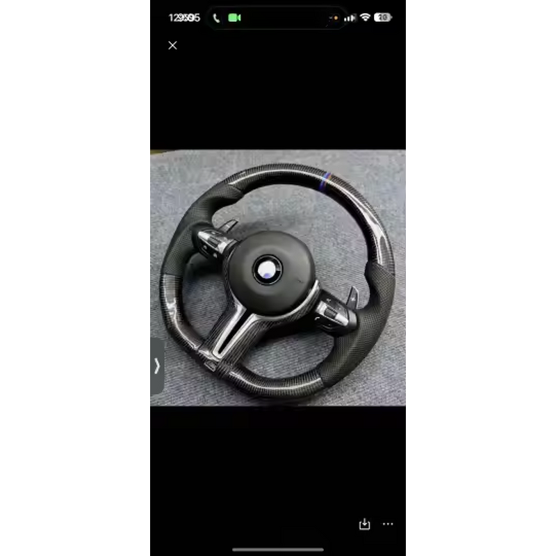 Carbon Fiber Steering Wheel Factory - OEM/ODM Custom for 2015 F10 528xDrive