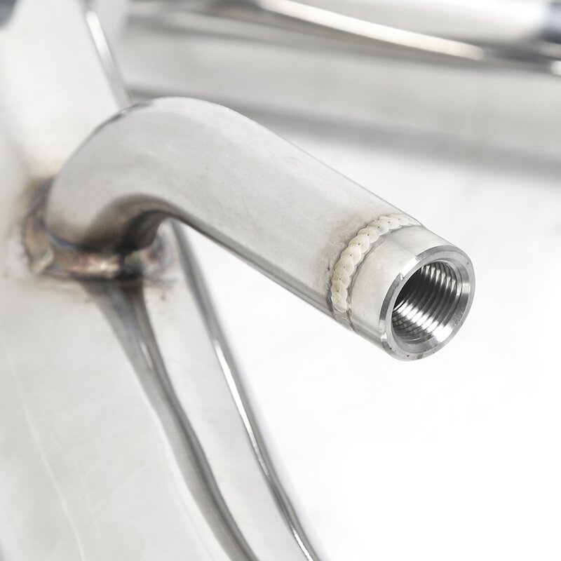 Exhaust Downpipe Factory - Wholesale Custom Polished for Nissan 370z Infiniti G37