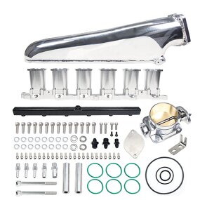 2JZ-GE Intake Manifold Factory - OEM/ODM with Fuel Rail Throttle Body Set