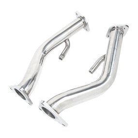 Exhaust Downpipe Factory - Wholesale Custom Polished for Nissan 370z Infiniti G37
