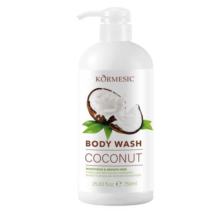 Coconut Body Wash Manufacturer - OEM Guangzhou Cosmetic Moisturizing Shower