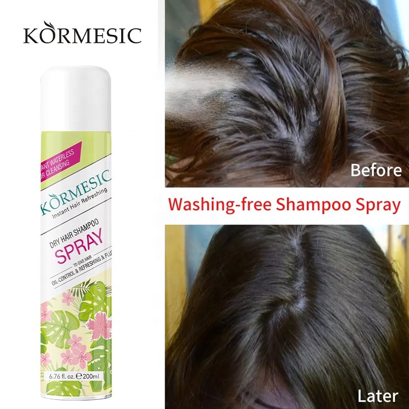 Oil Control Spray Factory - OEM Natural Dry Shampoo Revitalize Dull