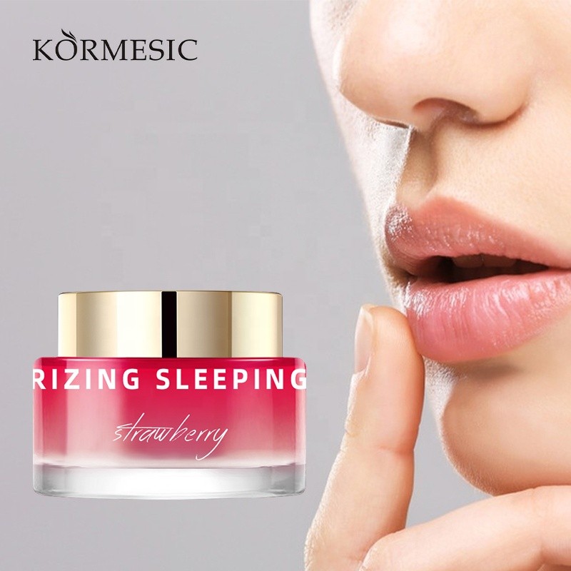 Sleeping Lip Mask Factory - OEM Wholesale Strawberry Moisturizing Gel