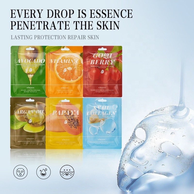 Facial Mask Factory - OEM Hot Sales Moisturizing Form and Face Use