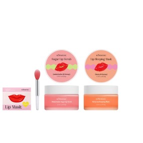 Lip Sleeping Mask Supplier - OEM Vitamin E Collagen Rose Gel Coconut